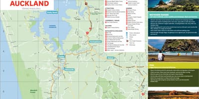 Harta west Auckland